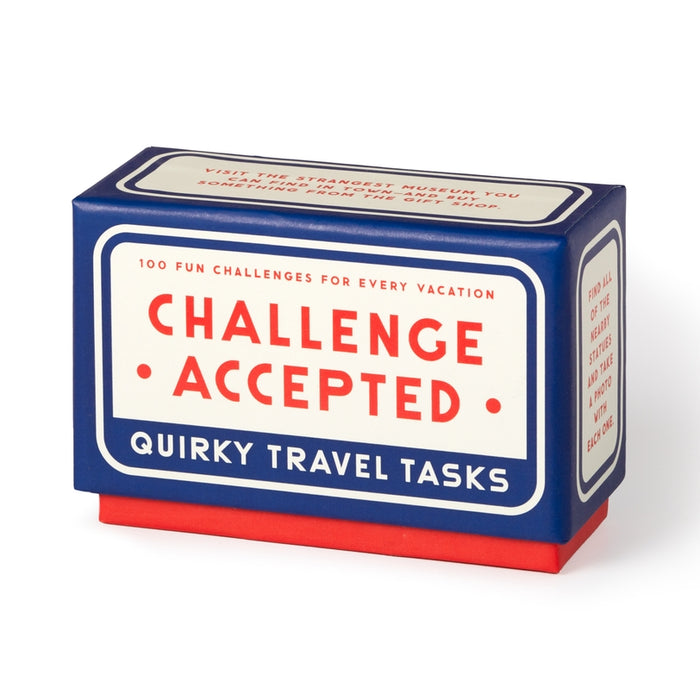 'Challenge Accepted' Travel Tasks Card Deck