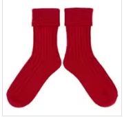 Cashmere Mix Slouch Socks - Choose Your Color