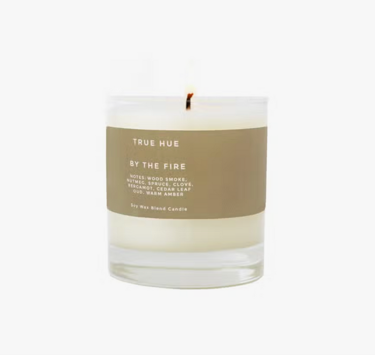 By The Fire Candle - Wood Smoke & Nutmeg