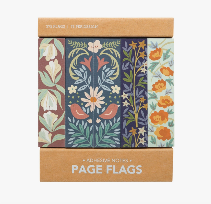 Floral Wallpaper Page Flags