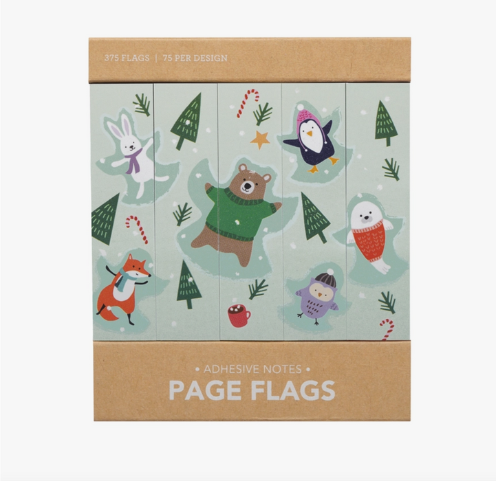 Snow Angels Page Flags