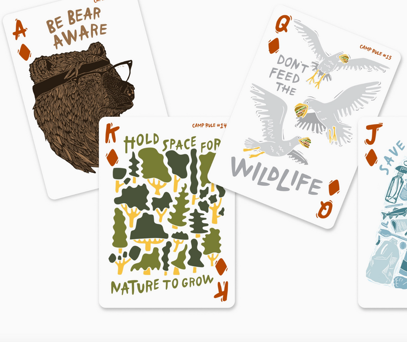Camp Playing Cards