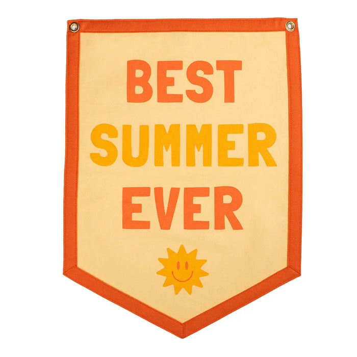 Best Summer Ever Camp Flag