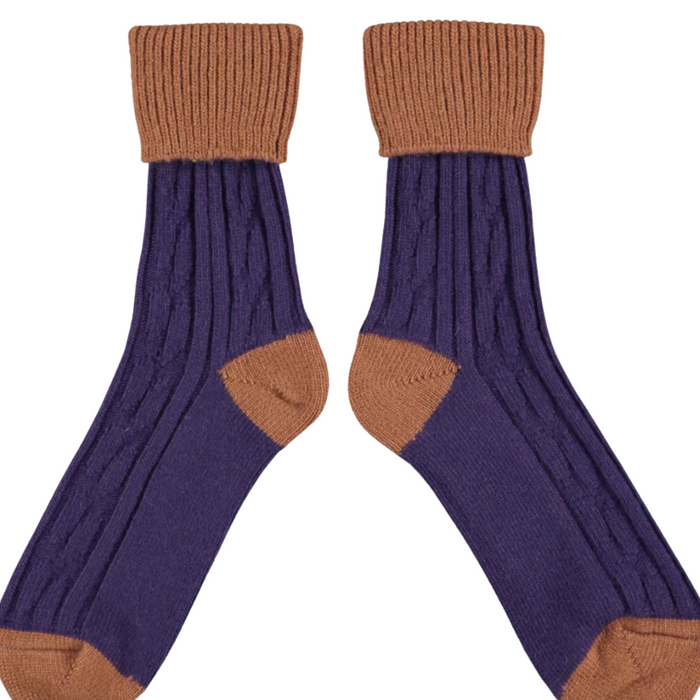 Cashmere Mix Slouch Socks - Choose Your Color