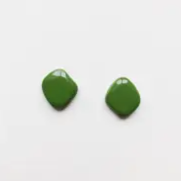 Organic Stud Earrings - Five Colors To Choose From