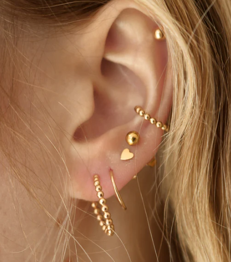 Sequin Twists Earrings (14k Gold fill or Sterling Silver)