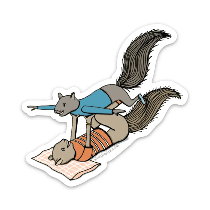 Flying Squirrel Sticker