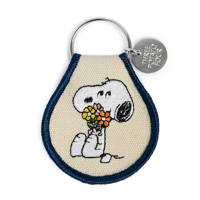 Snoopy Patch Keychain - Three Styles To Choose From