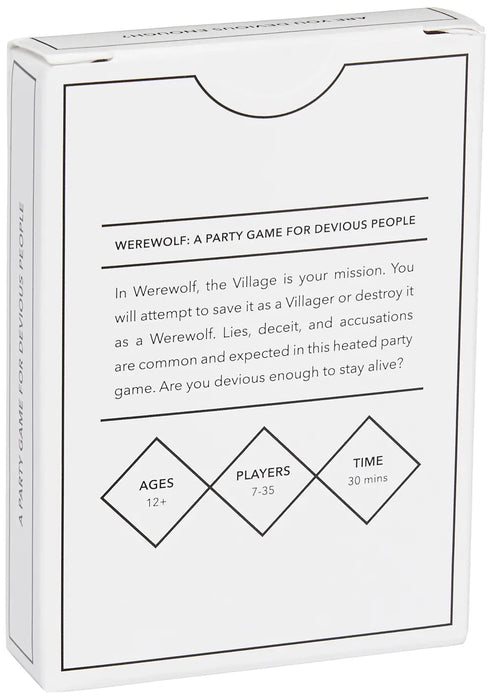 Werewolf Party Card Game